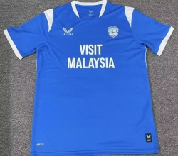 2627 Cardiff City Home Soccer Jersey